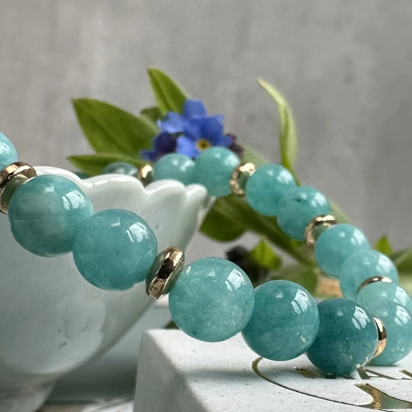 VIAMAJA Armbånd Mollie Aqua grøn Hot