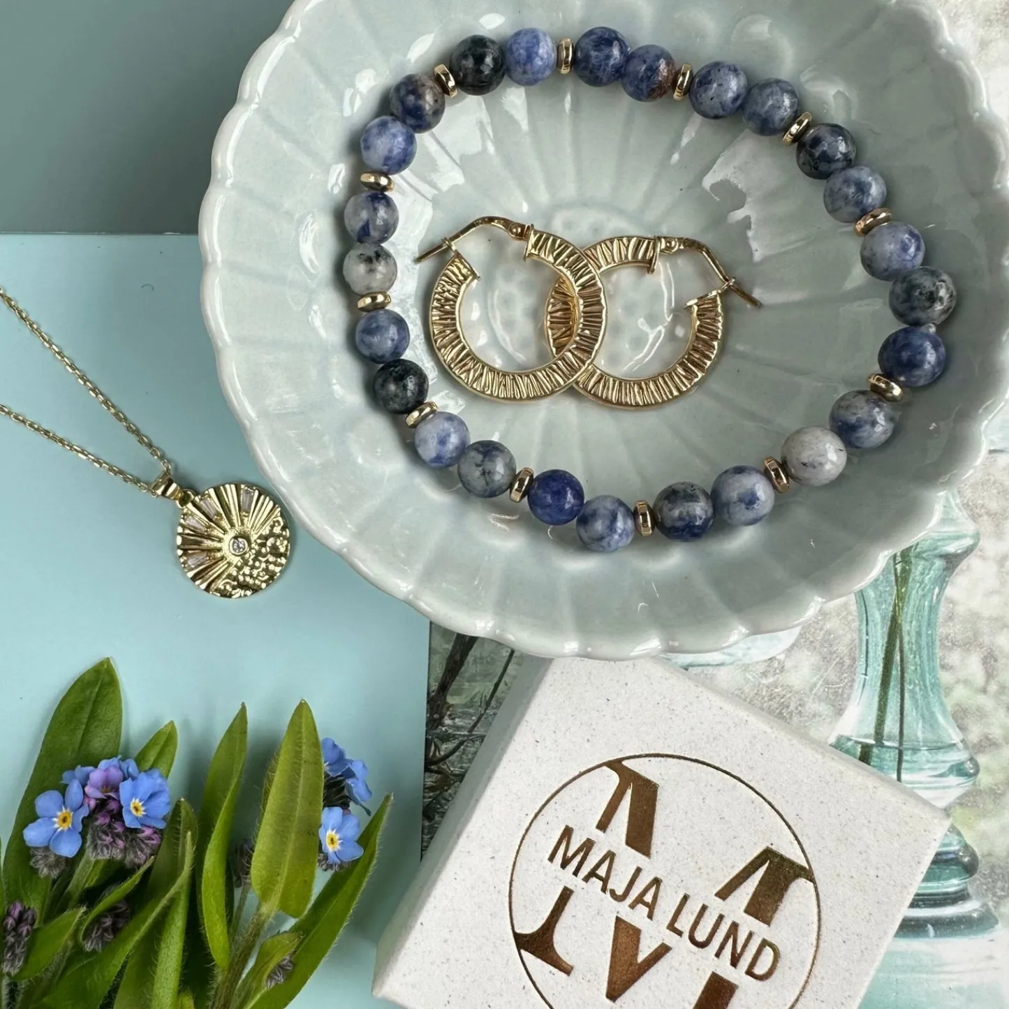 VIAMAJA Armbånd Mollie Blue