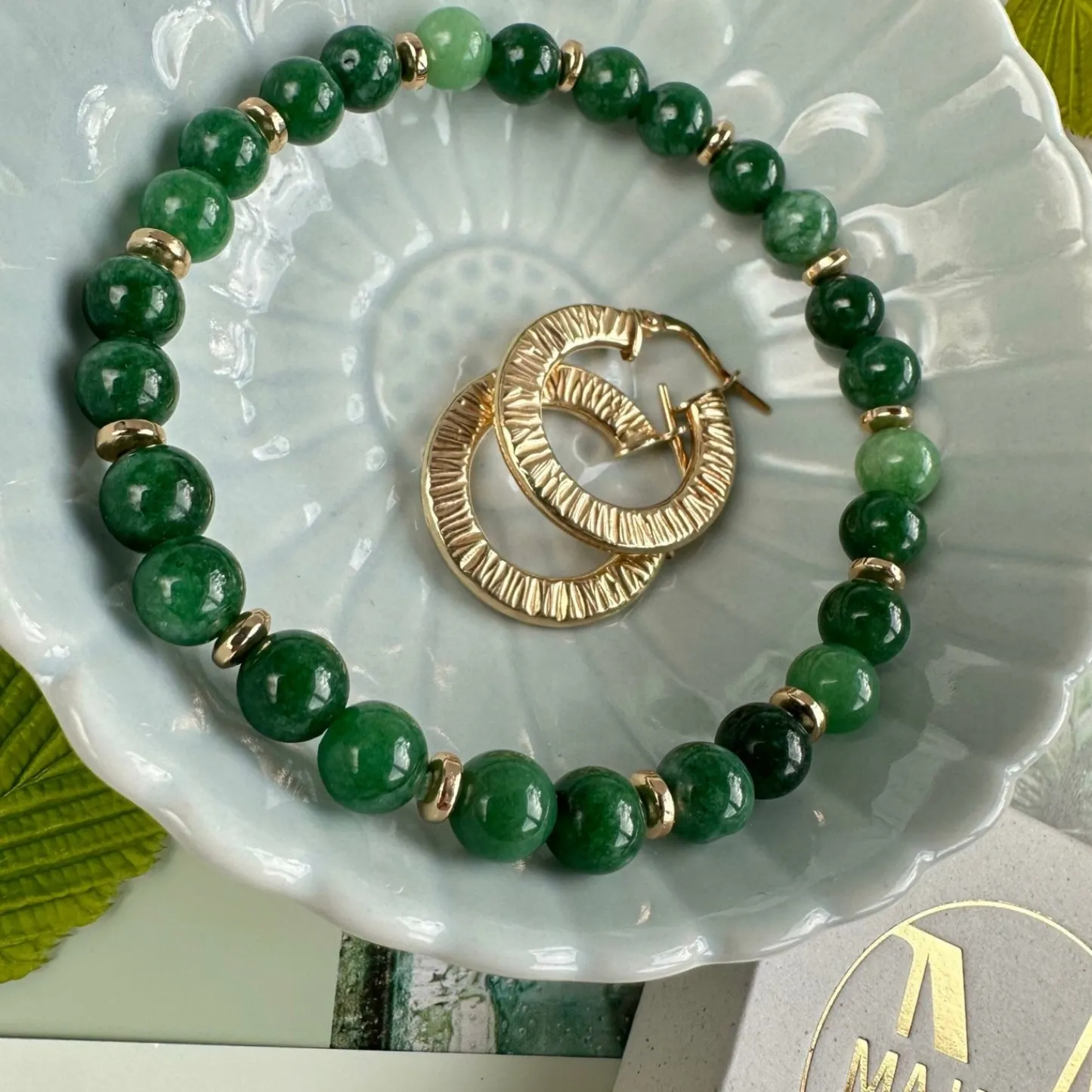 VIAMAJA Armbånd Mollie Emerald Hot