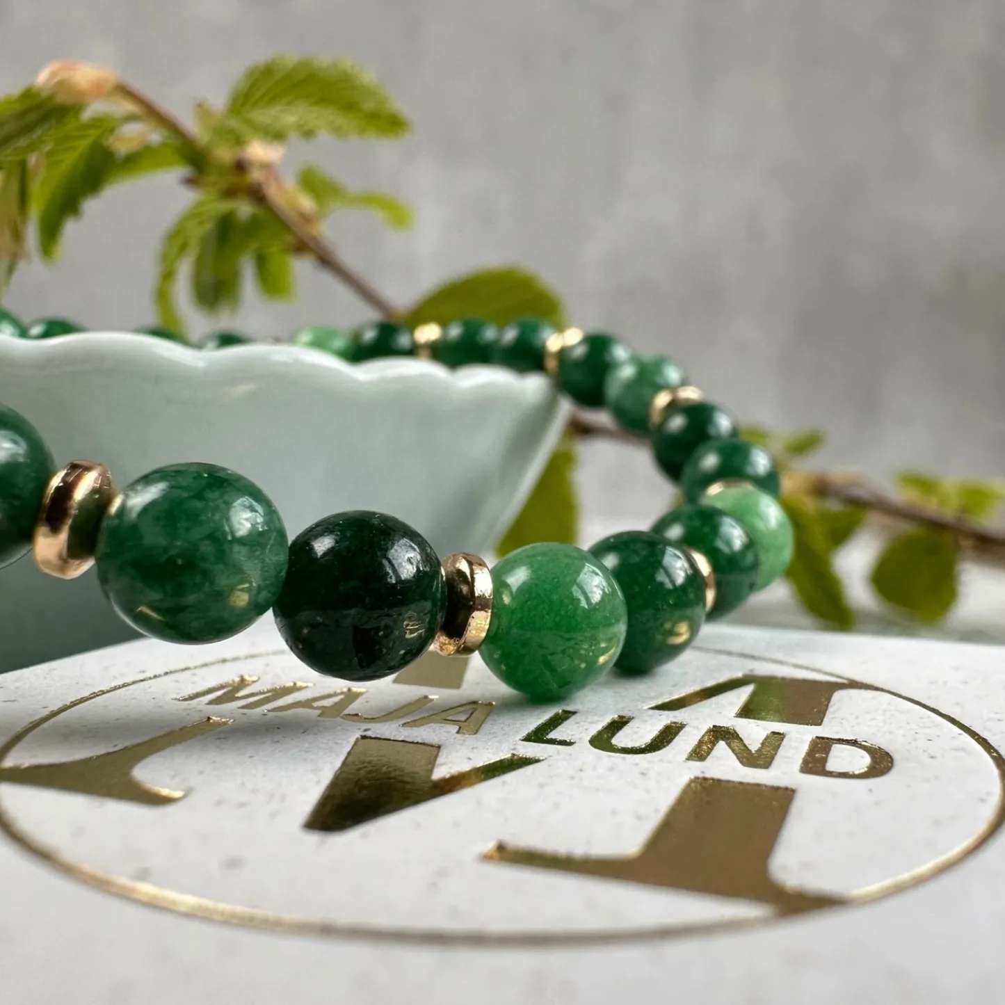 VIAMAJA Armbånd Mollie Emerald Hot