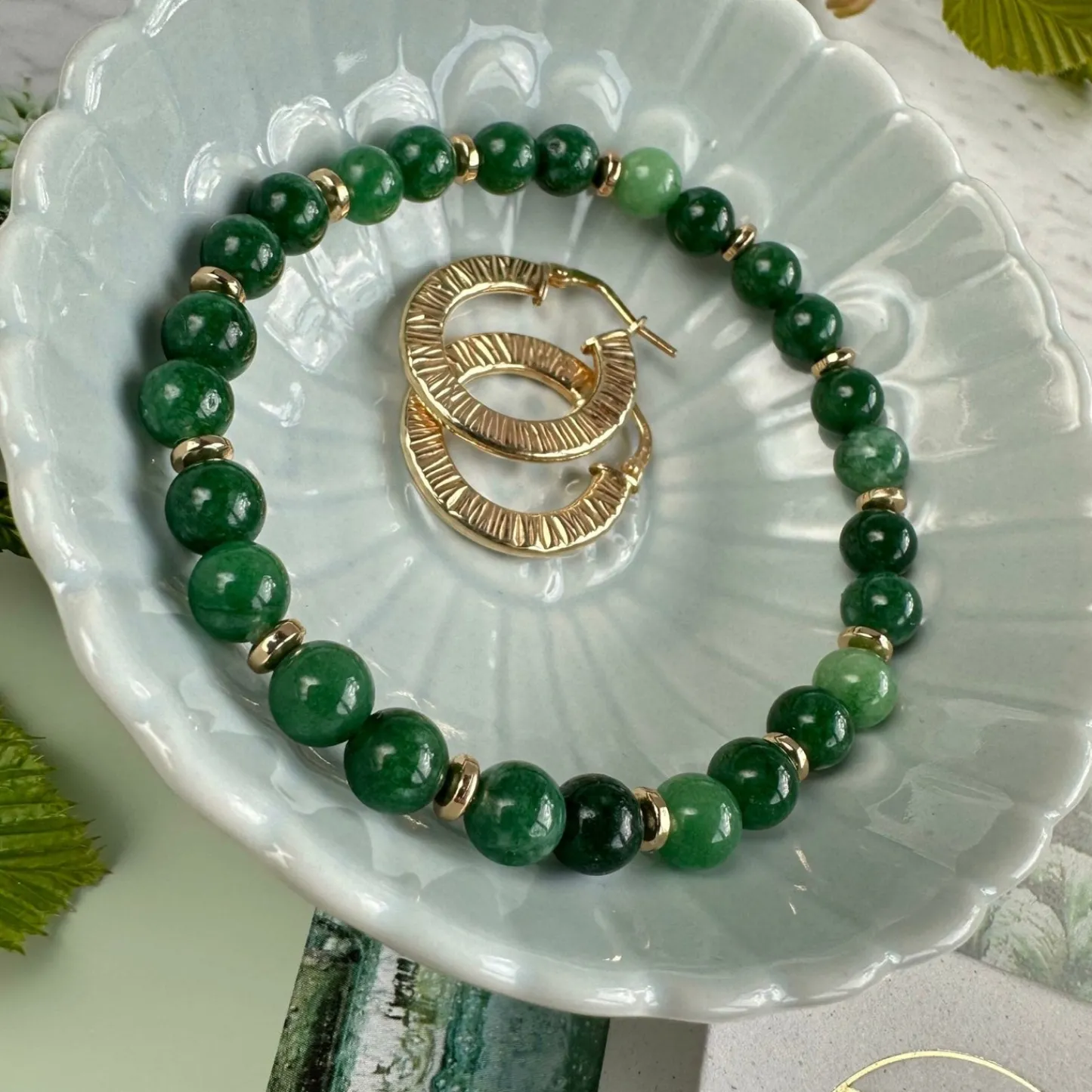 VIAMAJA Armbånd Mollie Emerald Hot