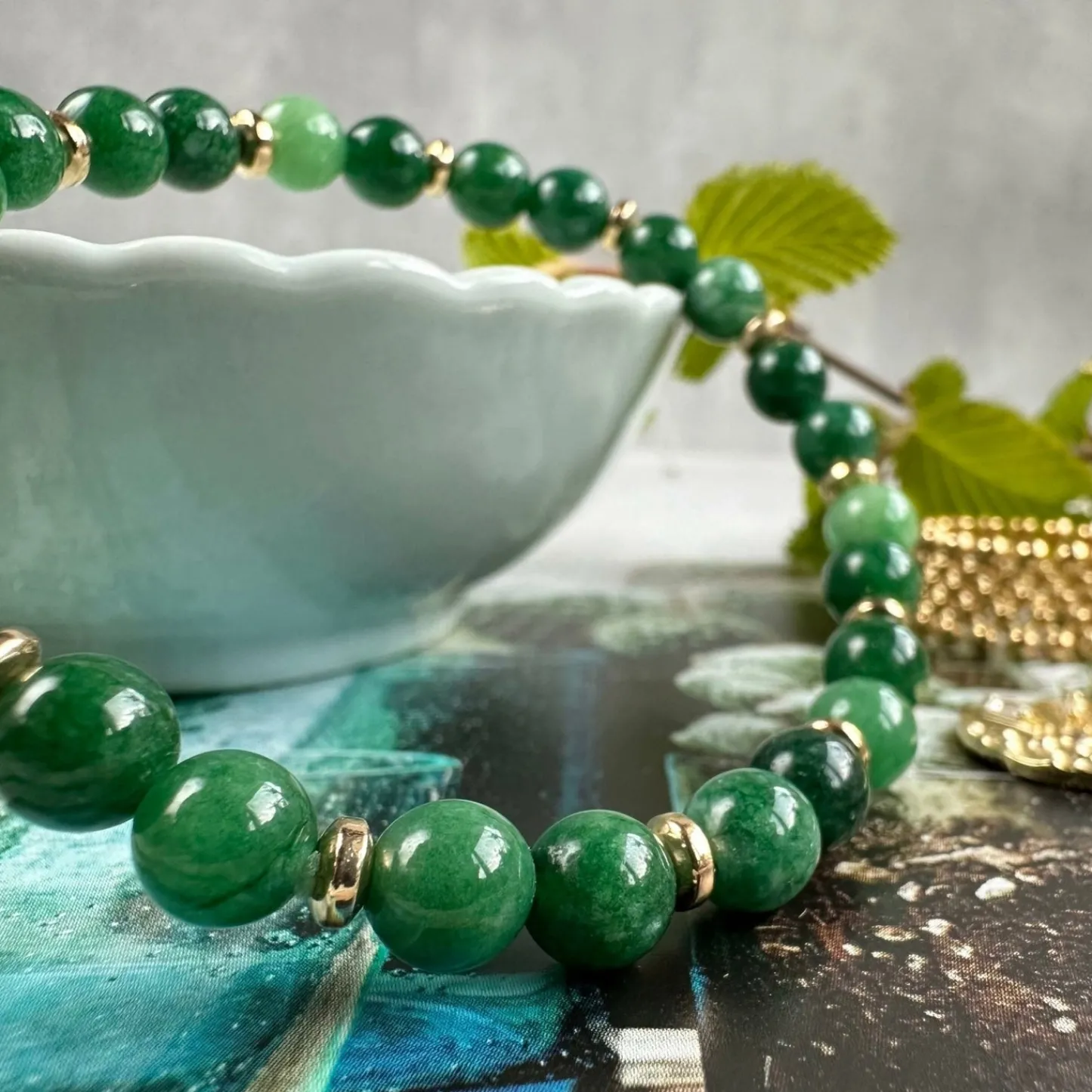VIAMAJA Armbånd Mollie Emerald Hot
