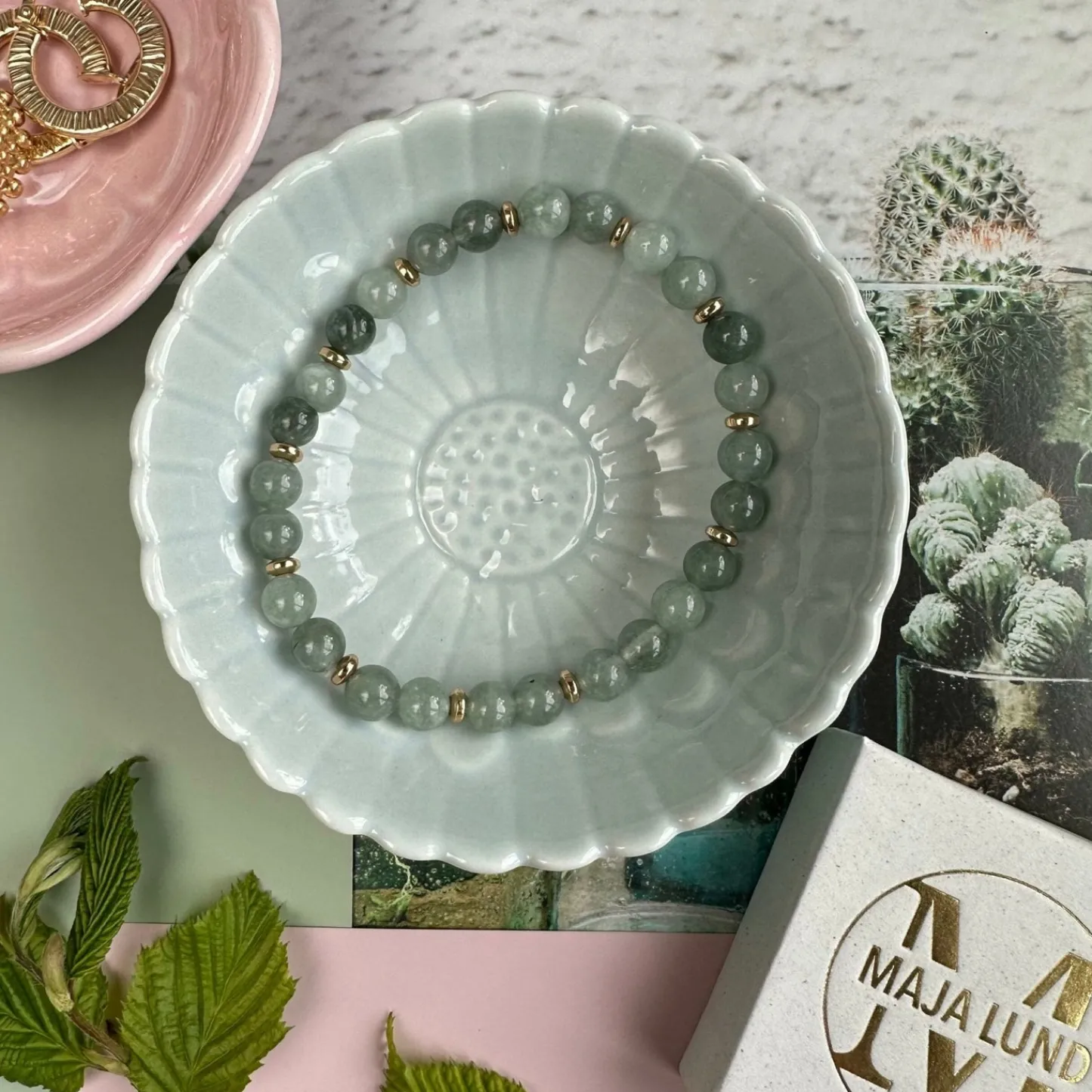 VIAMAJA Armbånd Mollie jade green Online