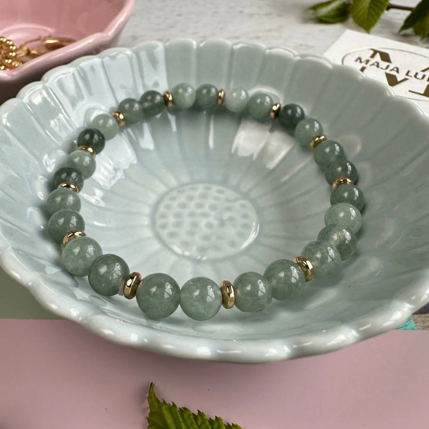 VIAMAJA Armbånd Mollie jade green Online