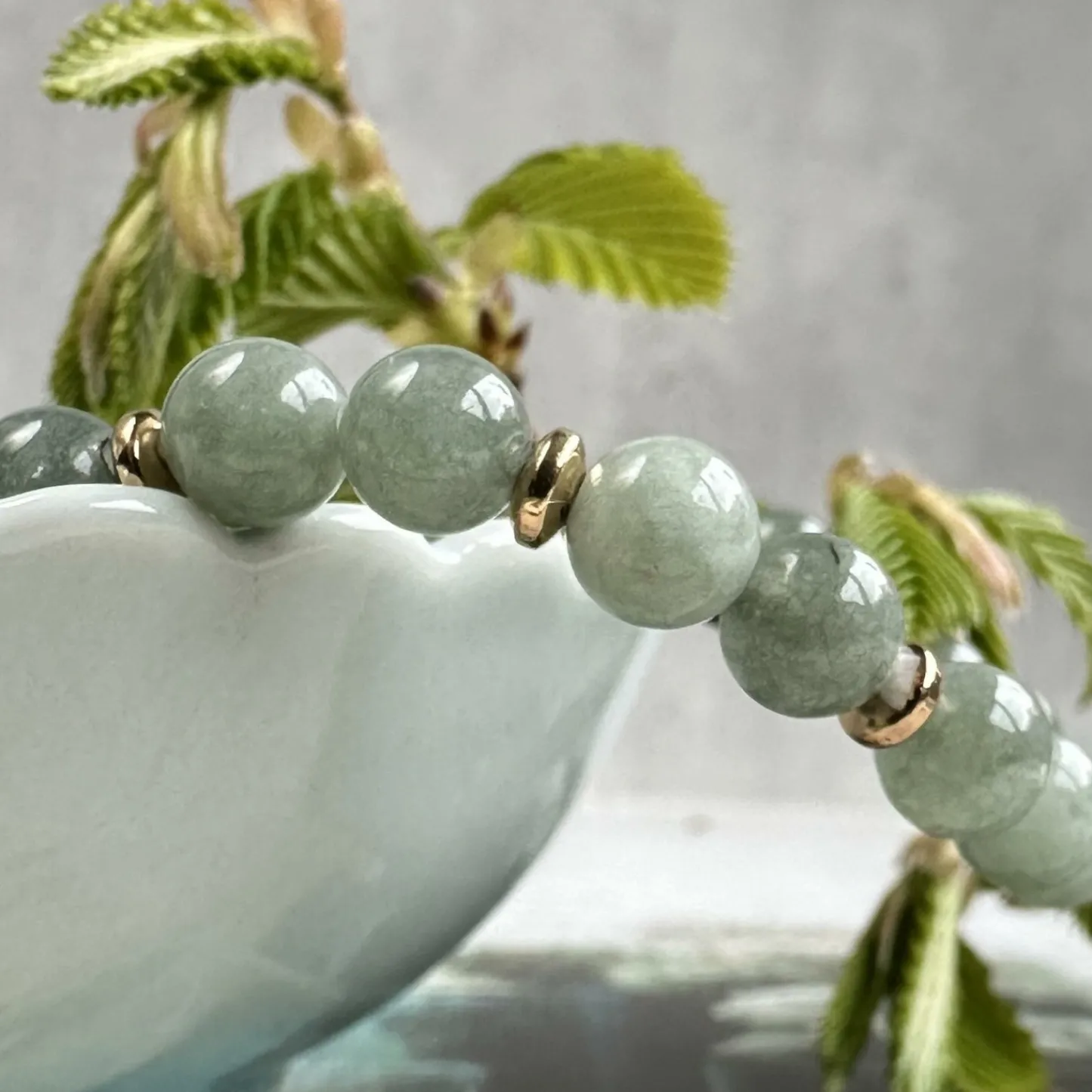VIAMAJA Armbånd Mollie jade green Online