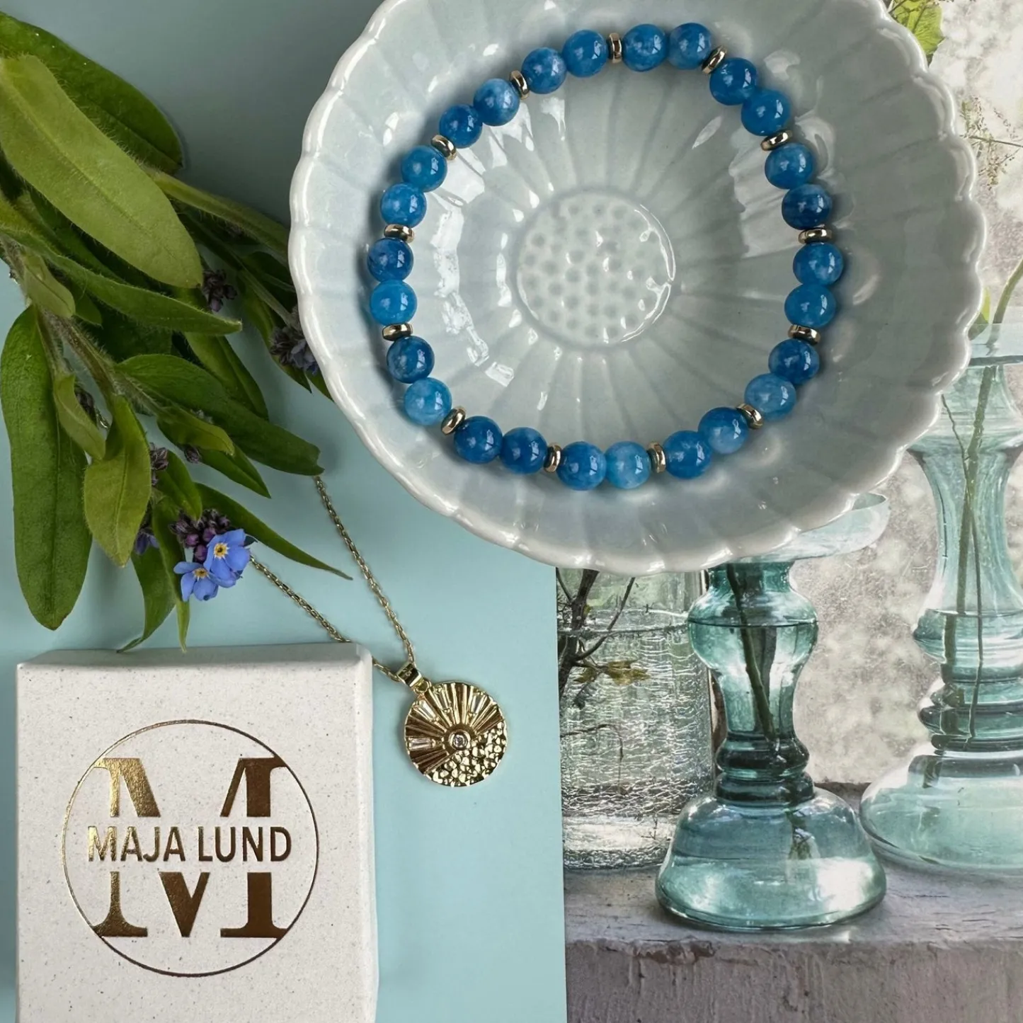 VIAMAJA Armbånd Mollie Jeans blå Outlet