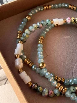 VIAMAJA Armbånd Sarabella Aqua – Sæt med 3 stk Outlet