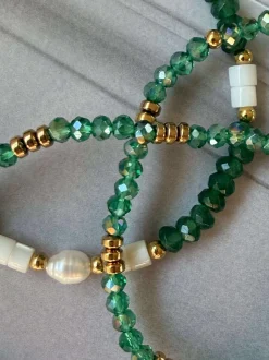 VIAMAJA Armbånd Sarabella Emerald – Sæt med 3 stk Hot