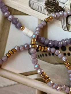 VIAMAJA Armbånd Sarabella Lavendel – Sæt med 3 stk
