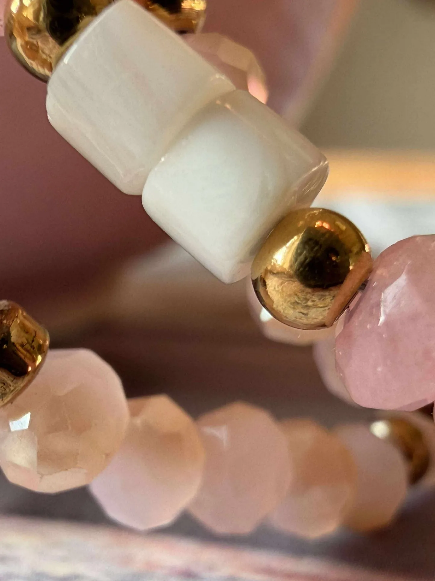 VIAMAJA Armbånd Sarabella Soft Rose – Sæt med 3 stk Hot