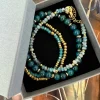 VIAMAJA Armbånd Sea Green – Sæt med 4 armbånd New