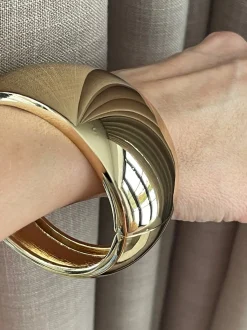VIAMAJA Armring JILLI - forgyldt Best