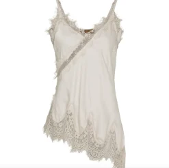 VIAMAJA Asymmetrisk top - Beige Sale