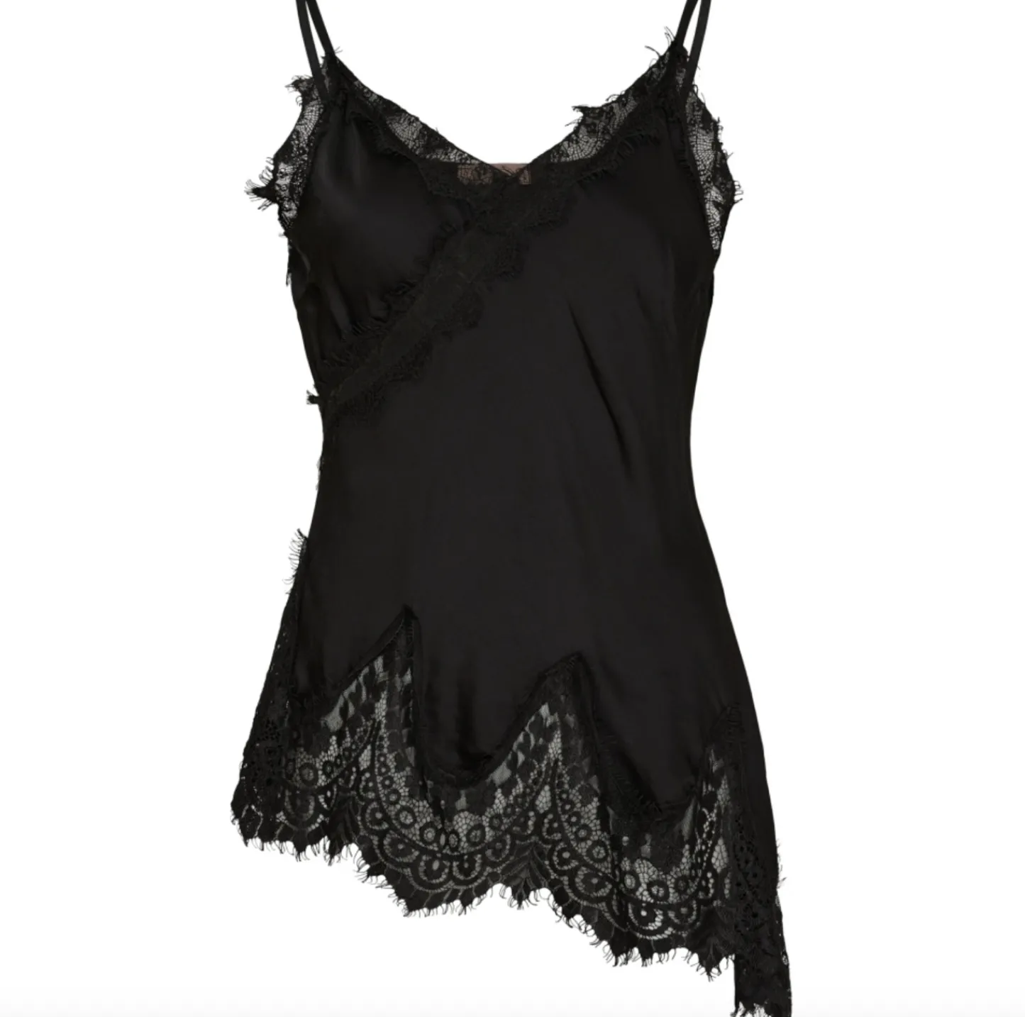 VIAMAJA Asymmetrisk top - Black Discount