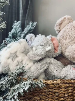VIAMAJA Babytæppe med bamse - Elefant Discount