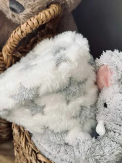 VIAMAJA Babytæppe med bamse - Elefant Discount
