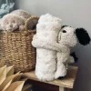 VIAMAJA Babytæppe med bamse hund New