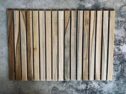 VIAMAJA Bademåtte - Teak rulle 40x60 Sale