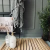 VIAMAJA Bademåtte i Teak med gummifødder - 40x60cm Outlet