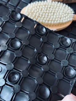 VIAMAJA Bademåtte med sugekopper - Black Sale