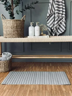 VIAMAJA Bademåtte SKRIDSIKKER 69x39 - Grå New