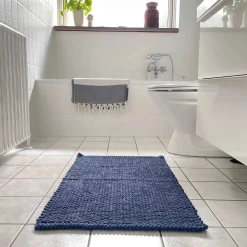 VIAMAJA Bademåtte 50x80cm – Blå Clearance