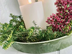VIAMAJA Bakke beton look – Mellem grøn Clearance