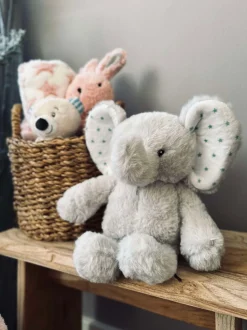 VIAMAJA Bamse Elefant - 25cm - Grå Discount