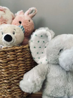 VIAMAJA Bamse Elefant - 25cm - Grå Discount