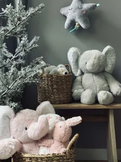 VIAMAJA Bamse Elefant 38cm - Grå Hot
