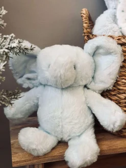 VIAMAJA Bamse Elefant 25cm - Lyseblå