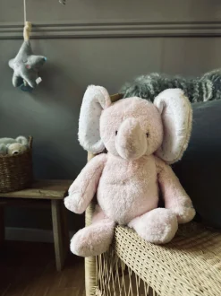 VIAMAJA Bamse Elefant 38cm - Lyserød Online