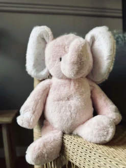 VIAMAJA Bamse Elefant 38cm - Lyserød Online