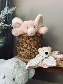 VIAMAJA Bamse Elefant 25cm - Lyserød Best