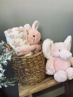 VIAMAJA Bamse Elefant 25cm - Lyserød Best