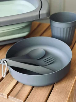 VIAMAJA Bestik, skål og kop til udeliv Outlet