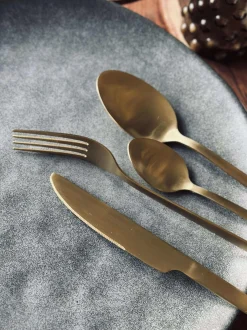 VIAMAJA Bestik til 4 personer - Classic Gold Hot