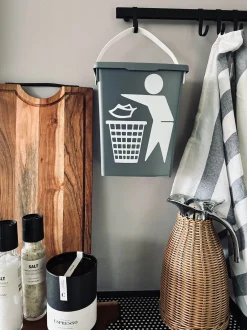 VIAMAJA BIO Spand med låg - Grå Outlet