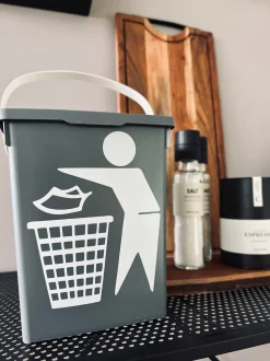 VIAMAJA BIO Spand med låg - Grå Outlet