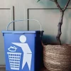 VIAMAJA BIO Spand med låg 12 liter - BLÅ New