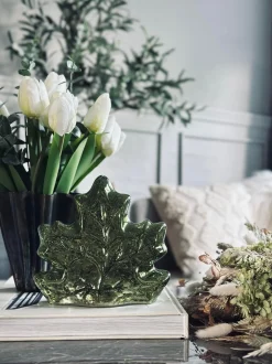VIAMAJA Blad med led lys og timer - Flere farver Best