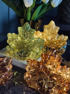 VIAMAJA Blad med led lys og timer - Flere farver Best