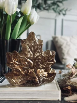 VIAMAJA Blad med led lys og timer - Flere farver Best