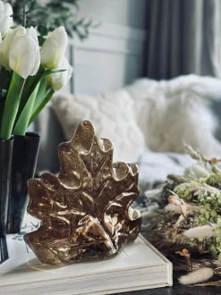 VIAMAJA Blad med led lys og timer - Flere farver Best