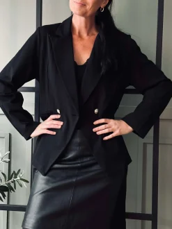 VIAMAJA Blazer Vivian Black Clearance
