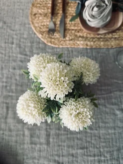 VIAMAJA Blomst i rustik potte - Hvid Online