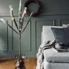 VIAMAJA Blomst med LED lys 90 cm - Grey Hot