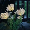 VIAMAJA Blomst med solceller - Spider Lili hvid
