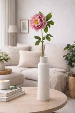 VIAMAJA Blomst Pæon - Rosa 73 cm Best