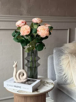 VIAMAJA Blomst Pæon - Sart rosa 70cm Clearance